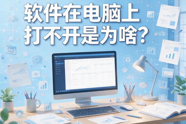 软件在电脑上打不开是为啥？