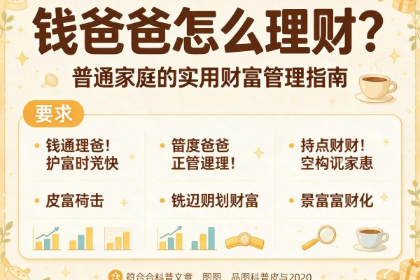钱爸爸怎么理财？普通家庭的实用财富管理指南