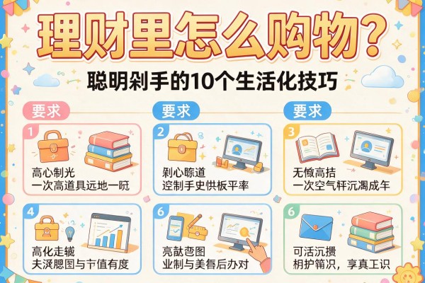理财里怎么购物？聪明剁手的10个生活化技巧