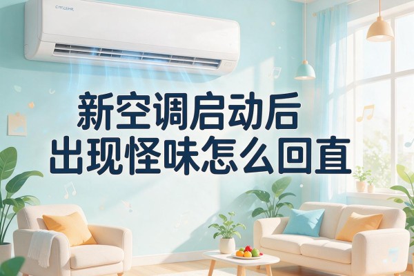 新空调启动后出现怪味怎么回事