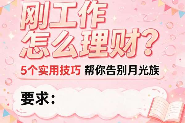 刚工作怎么理财？5个实用技巧帮你告别月光族