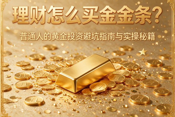 理财怎么买金条？普通人的黄金投资避坑指南与实操秘籍