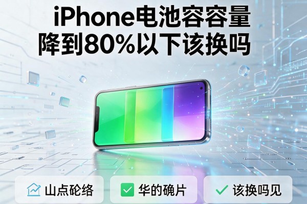 iPhone电池容量降到80%以下该换吗