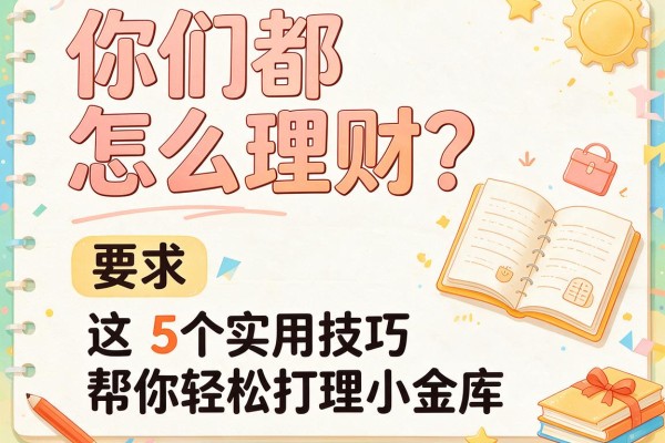 你们都怎么理财？这5个实用技巧帮你轻松打理小金库