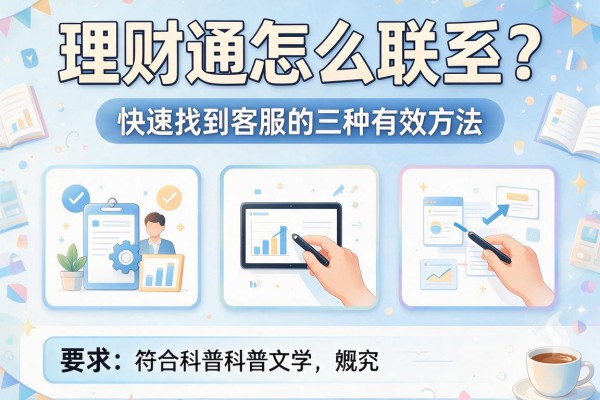理财通怎么联系？快速找到客服的三种有效方法