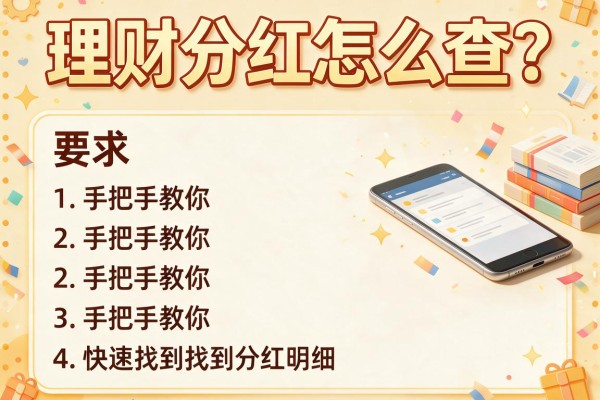 理财分红怎么查？手把手教你快速找到分红明细