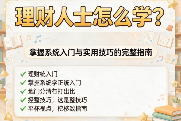 理财人士怎么学？掌握系统入门与实用技巧的完整指南