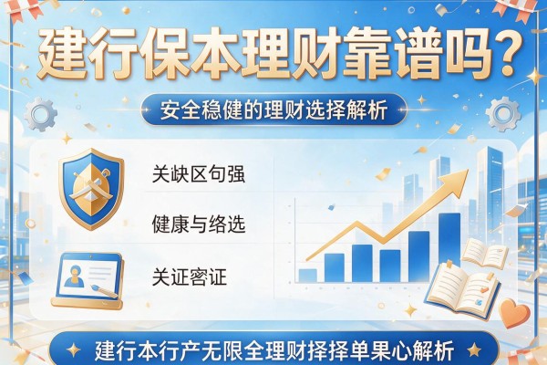 建行保本理财靠谱吗？安全稳健的理财选择解析