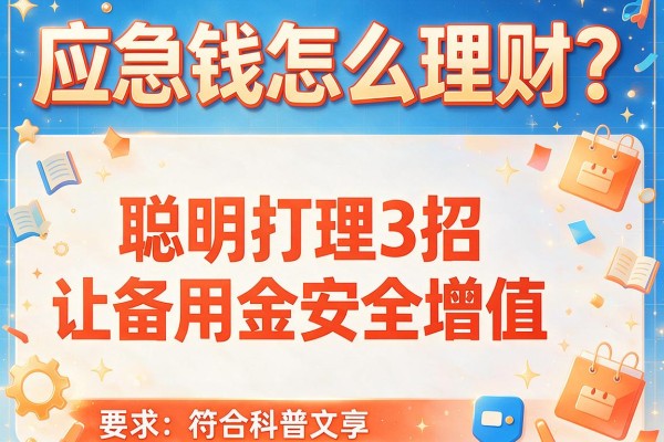 应急钱怎么理财？聪明打理3招让备用金安全增值