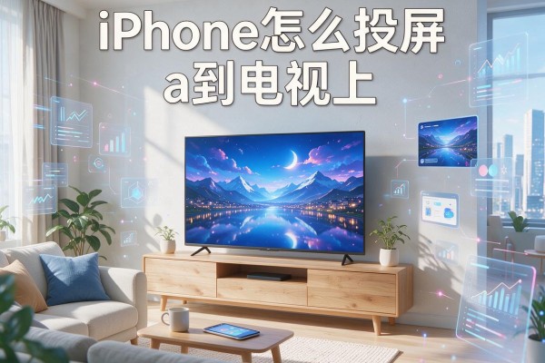 iPhone怎么投屏到电视上？