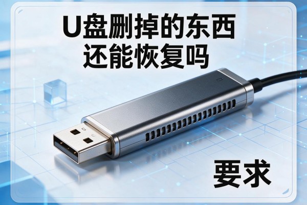 U盘删掉的东西还能恢复吗