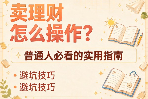 卖理财怎么操作？普通人必看的实用指南与避坑技巧