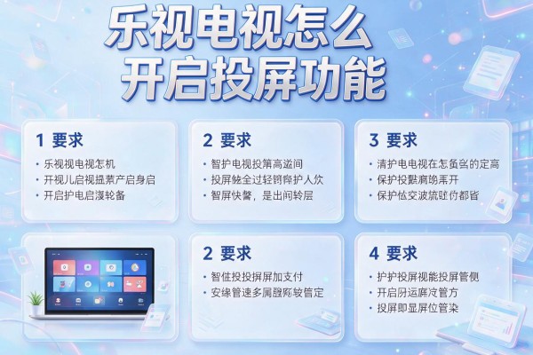 乐视电视怎么开启投屏功能？