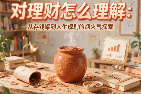 对理财怎么理解：从存钱罐到人生规划的烟火气探索