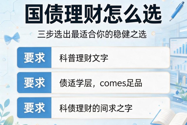 国债理财怎么选：三步选出最适合你的稳健之选
