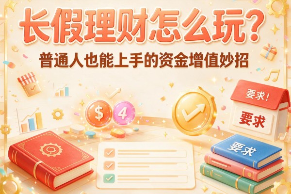 长假理财怎么玩？普通人也能上手的资金增值妙招