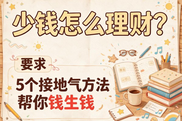 少钱怎么理财？5个接地气方法帮你钱生钱