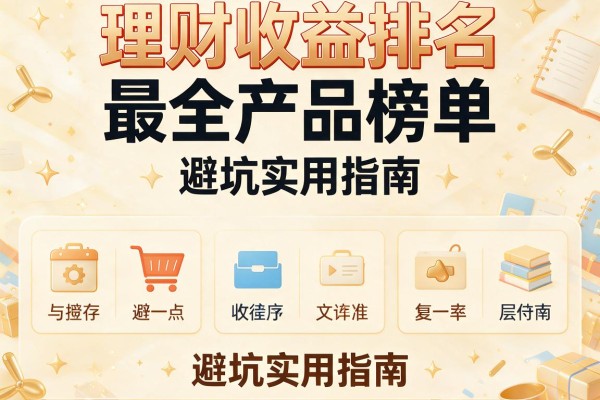 理财收益排名：最全产品榜单与避坑实用指南