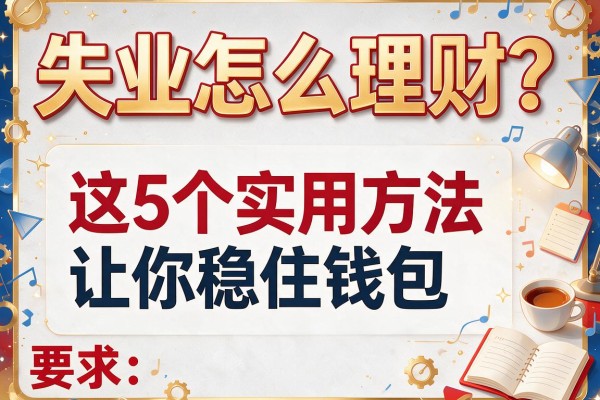 失业怎么理财？这5个实用方法让你稳住钱包
