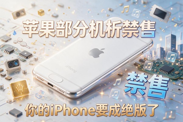 苹果部分机型禁售 你的iPhone要成绝版了