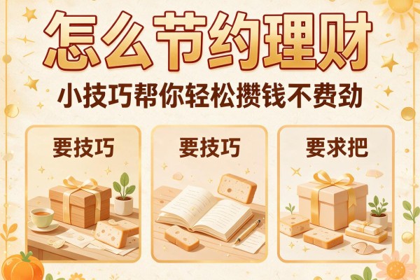 怎么节约理财：小技巧帮你轻松攒钱不费劲