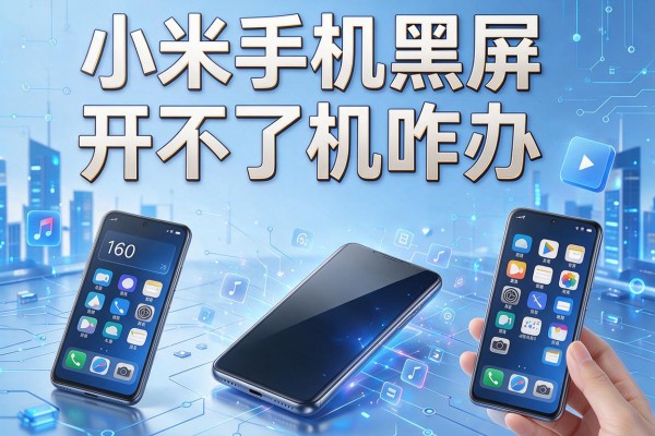 小米手机黑屏开不了机咋办？