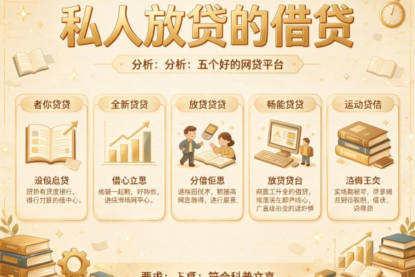 私人放贷的借贷，分析五个好的网贷平台