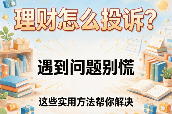 理财怎么投诉？遇到问题别慌，这些实用方法帮你解决