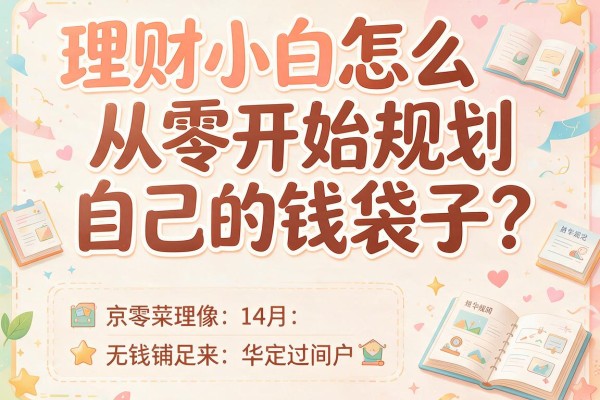 理财小白怎么从零开始规划自己的钱袋子？