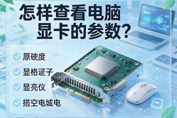 怎样查看电脑显卡的参数？
