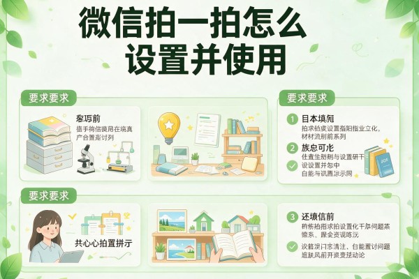 微信拍一拍怎么设置并使用？