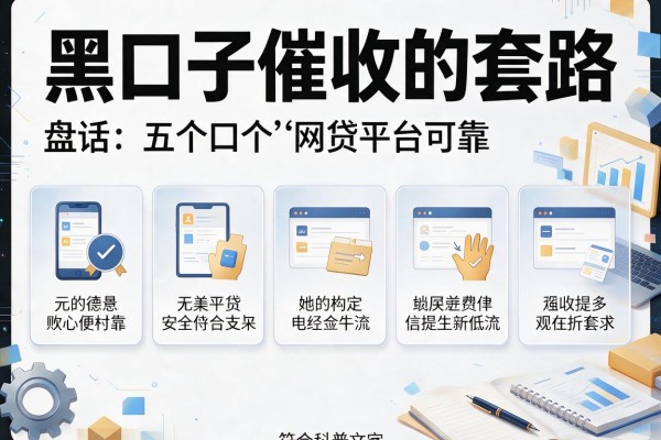 黑口子催收的套路，盘点五个网贷平台可靠