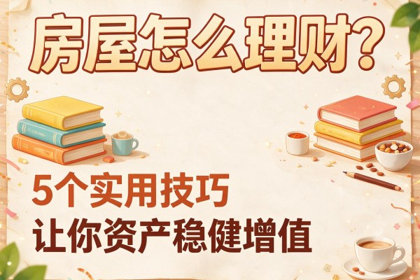 房屋怎么理财？5个实用技巧让你资产稳健增值