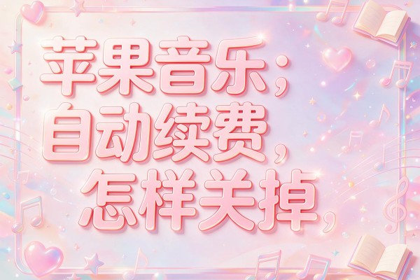苹果音乐自动续费怎样关掉