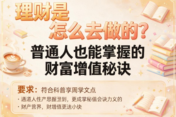 理财是怎么去做的？普通人也能掌握的财富增值秘诀