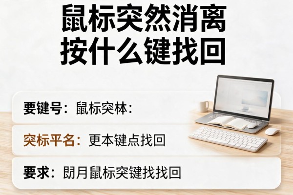 鼠标突然消失该按什么键找回
