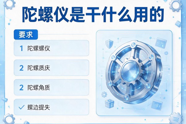 陀螺仪是干什么用的?