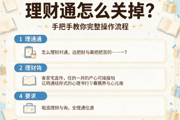 理财通怎么关掉？手把手教你完整操作流程