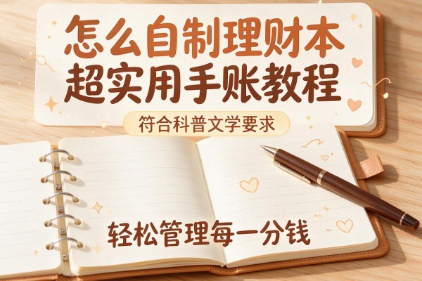 怎么自制理财本：超实用手账教程，轻松管理每一分钱