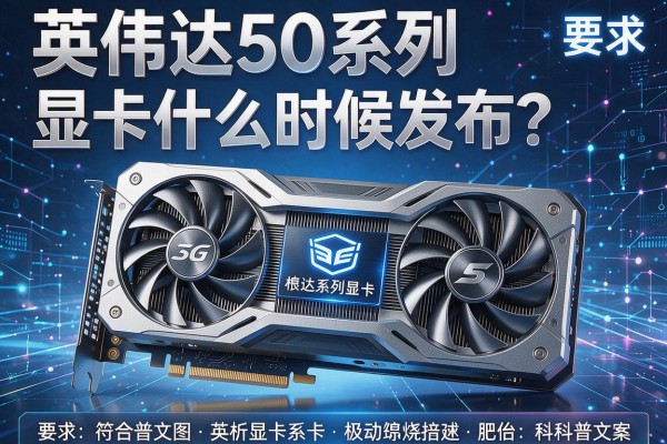英伟达50系列显卡什么时候发布？