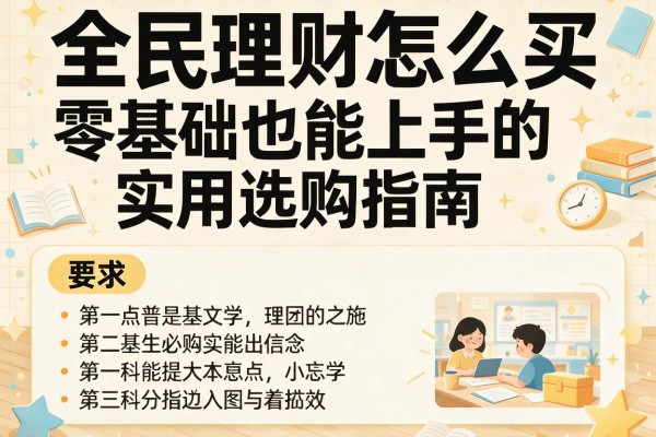 全民理财怎么买：零基础也能上手的实用选购指南
