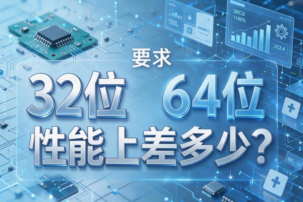 32位和64位在性能上差多少？