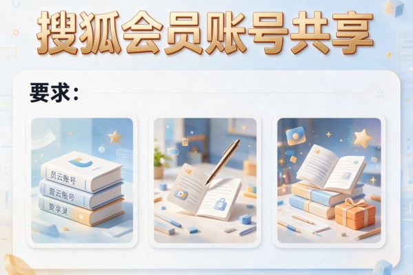 搜狐会员账号共享