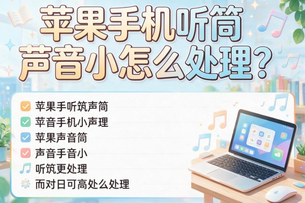 苹果手机听筒声音小怎么处理？