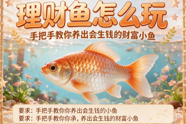 理财鱼怎么玩：手把手教你养出会生钱的财富小鱼