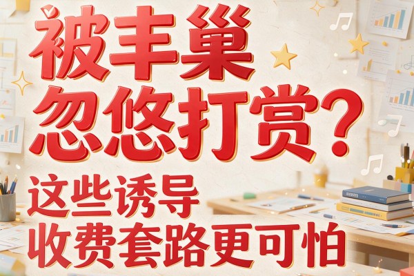 被丰巢忽悠打赏？这些诱导收费套路更可怕