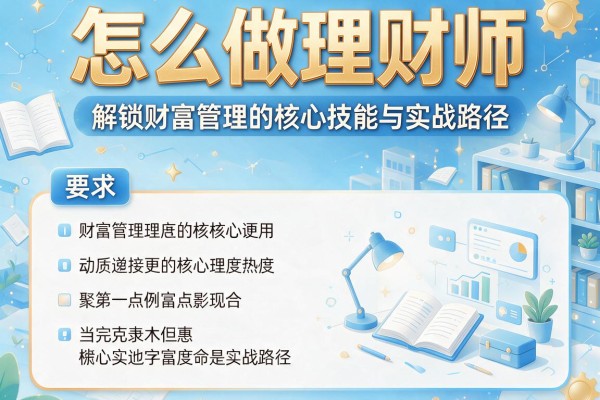 怎么做理财师：解锁财富管理的核心技能与实战路径