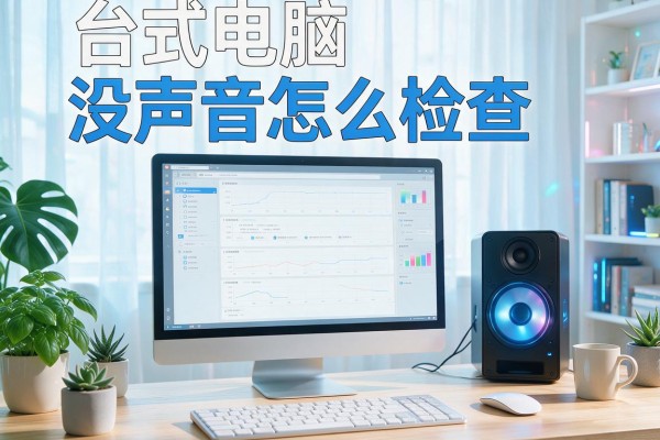 台式电脑没声音怎么检查