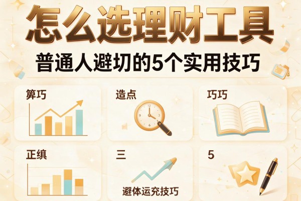 怎么选理财工具：普通人避坑的5个实用技巧