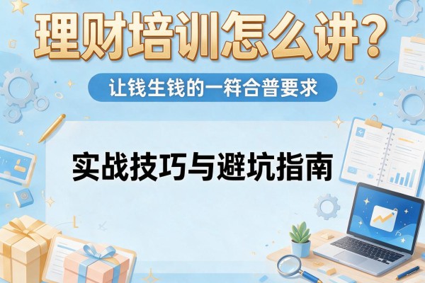 理财培训怎么讲？让钱生钱的实战技巧与避坑指南